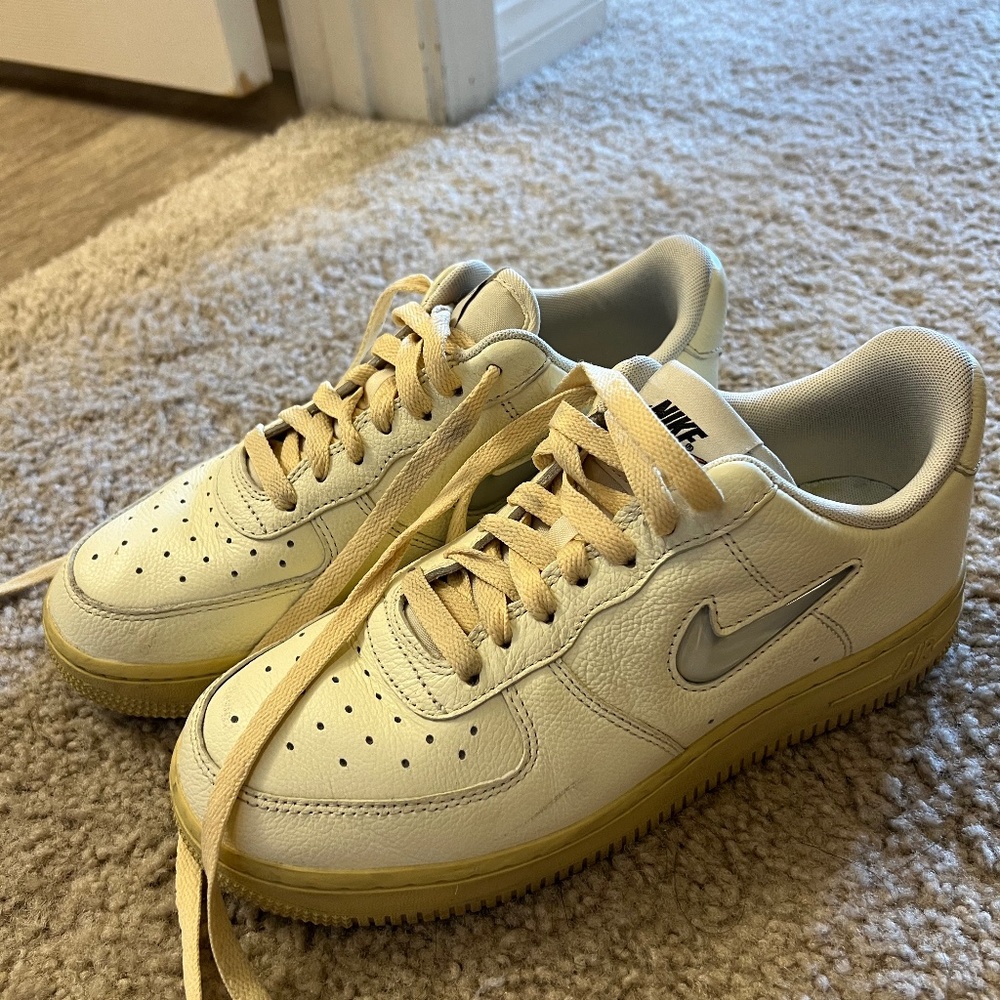 Nike AF 1 '07 - Cream Leather - Size 7